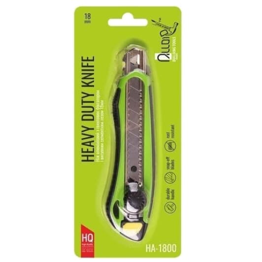 Ніж канцелярський Alloid НА-1800 сегментоване лезо