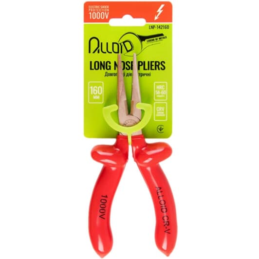 Плоскогубці Alloid LNP-142160 160 мм