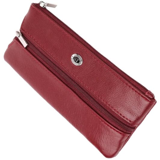 Ключница ST Leather 22508 бордовый