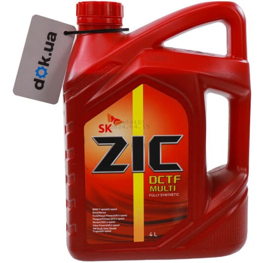 Трансмісійна олива ZIC Multi DCTF синтетична