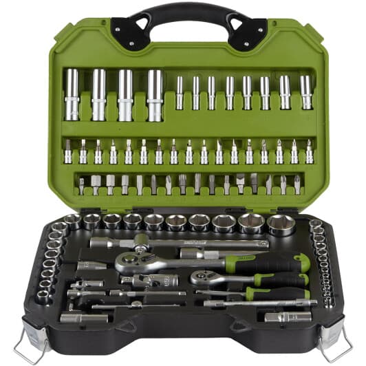 Набор бит и торцевых головок с держателем и трещоткой Alloid TSN-94 16 шт.