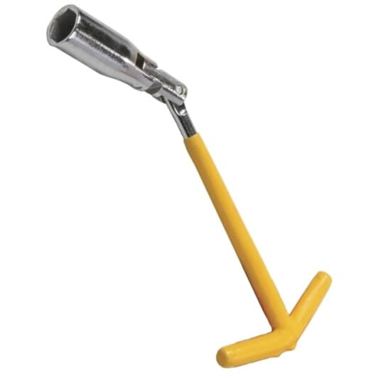 Ключ свечной MasterTool 730101 T-образный 21 мм с шарниром