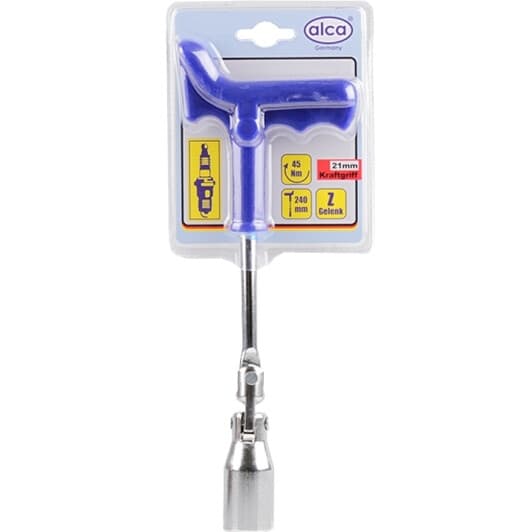 Ключ свечной Alca 421210 T-образный 21 мм с шарниром