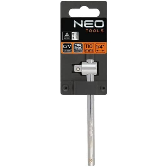 Вороток с плавающей головкой Neo Tools 08-256 1/4" 110 мм
