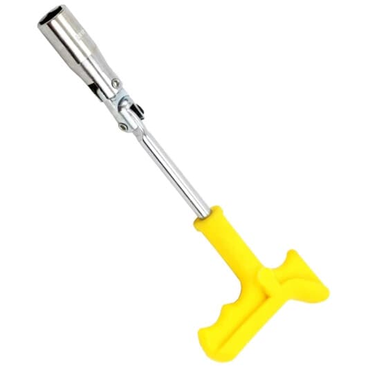 Ключ свечной Amio 01719 T-образный 16 мм с шарниром