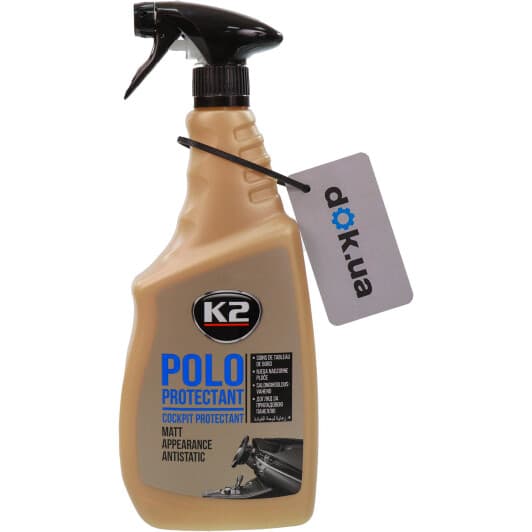 Полироль для салона K2 Polo Protectant Fahren новая машина 750 мл