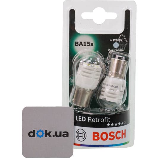 Автолампа Bosch Retrofit LED P21W BA15s 1 W 1987301517