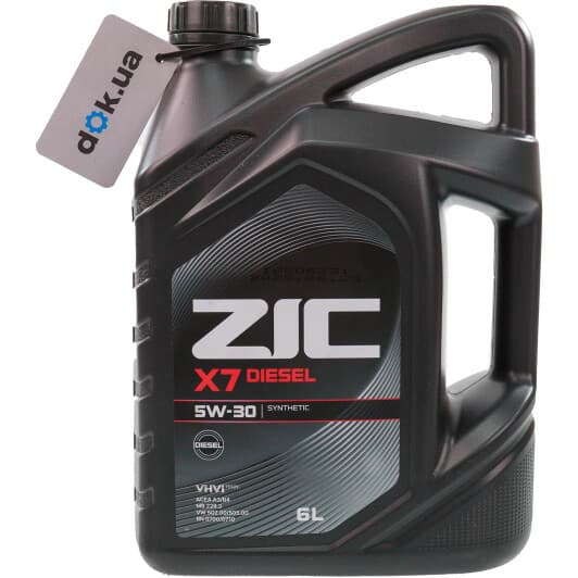 ZIC X7 Diesel 5W-30 (6 л) моторное масло