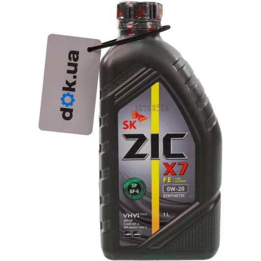 ZIC X7 FE 0W-20 (1 л) моторное масло