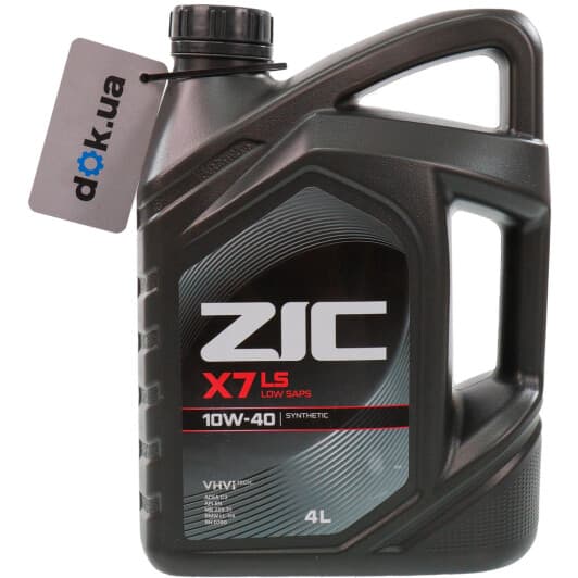 ZIC X7 LS 10W-40 (4 л) моторное масло