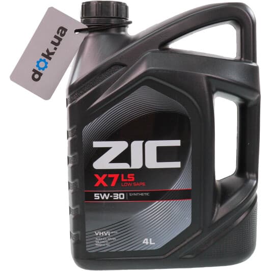ZIC X7 LS 5W-30 (4 л) моторное масло