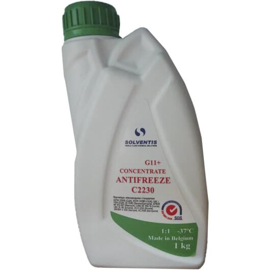 Solventis -80° G11+ зеленый концентрат антифриза