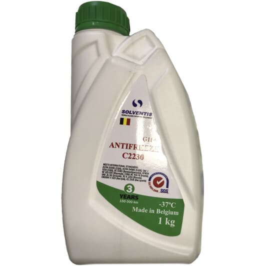 Solventis G11+ зеленый -37 °C готовый антифриз