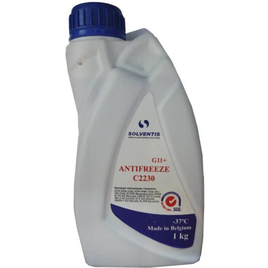 Solventis G11+ синий -37 °C готовый антифриз