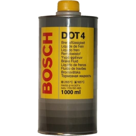 Гальмівна рідина Bosch 265 DOT 4 метал