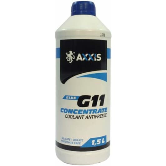 Axxis Concentrate G11 синій 4 л (AX2094) концентрат антифризу