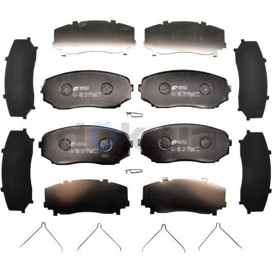 1267.02 Remsa Тормозные колодки