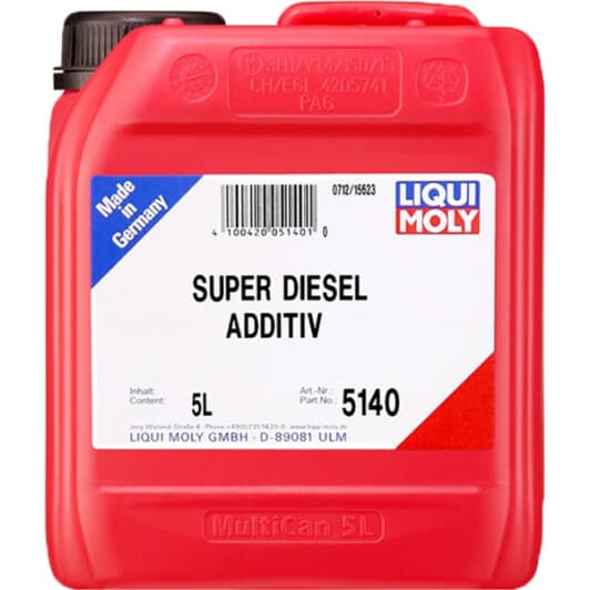 Liqui Moly Super Diesel Additiv, 5000 мл (5140) присадка