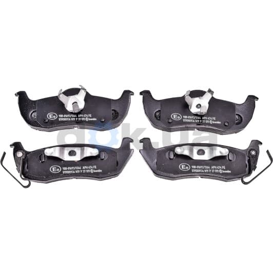 P 37 011 Brembo Гальмівні колодки