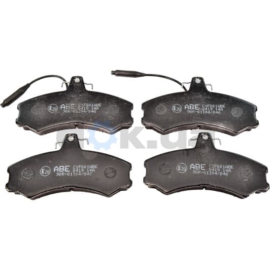 C1F001ABE ABE Тормозные колодки