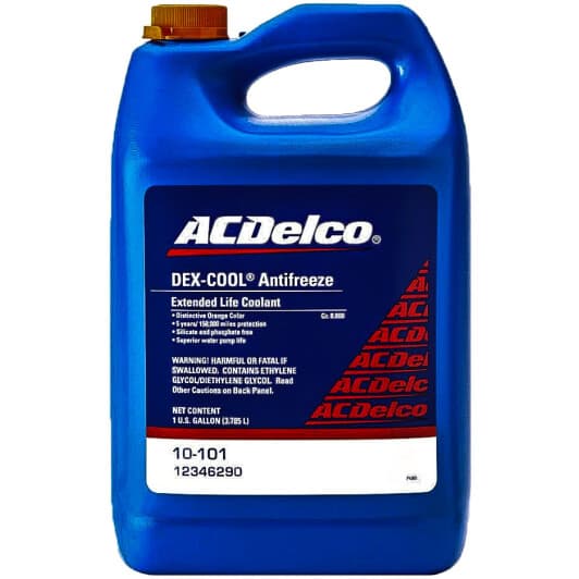 ACDelco Dex Cool Longlife оранжевый концентрат антифриза