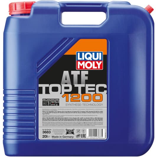 Liqui Moly TOP TEC ATF 1200 (20 л) трансмісійна олива