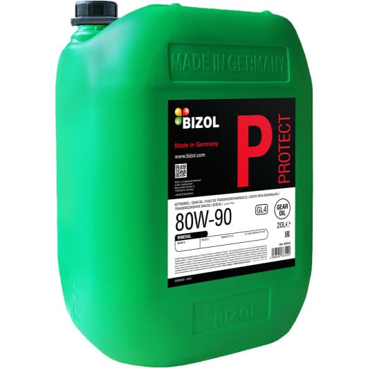 Bizol Protect Gear Oil GL-4 80W-90 (20 л) трансмісійна олива