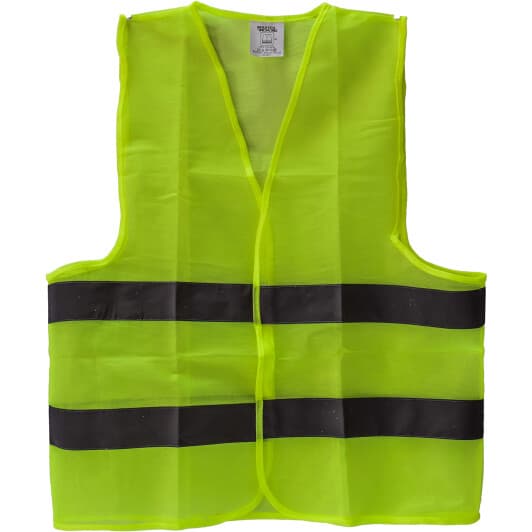 Жилет светоотражающий MasterTool желтый