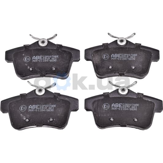 C2P007ABE ABE Гальмівні колодки