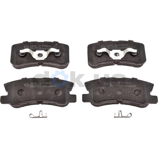 BP2965 Bremsi Гальмівні колодки