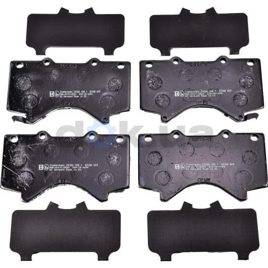 243861801 Zimmermann Тормозные колодки