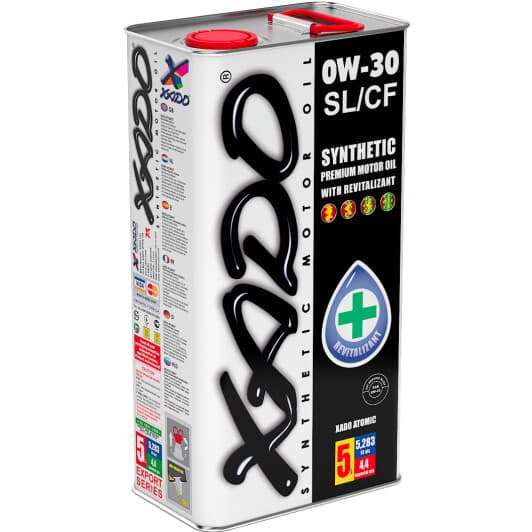 Xado Atomic Oil SL/CF 0W-30 (5 л) моторна олива
