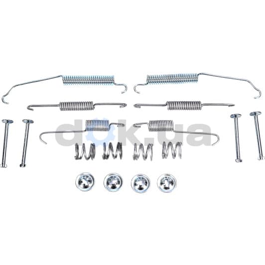LY1102 Delphi Монтажный комплект барабанных тормозных колодок