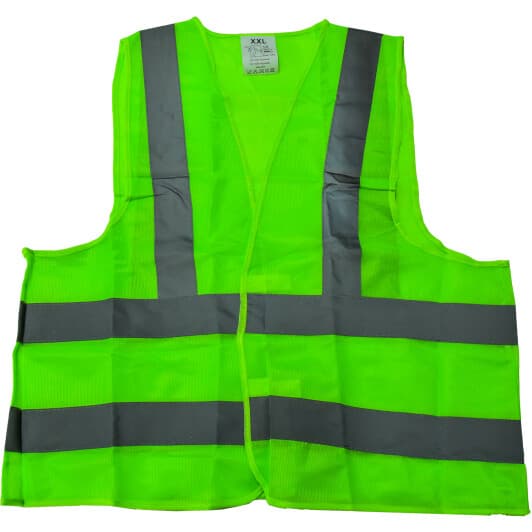 Жилет світловідбивний Vitol зелений з чохлом