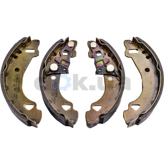 C0F008ABE ABE Тормозные колодки