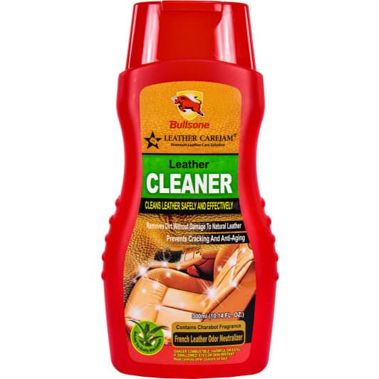 Очиститель салона Bullsone Leather Cleaner 300 мл (WAx13477900)