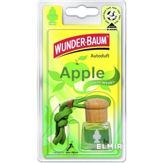 Ароматизатор Wunder-Baum Bottle Apple 5 мл