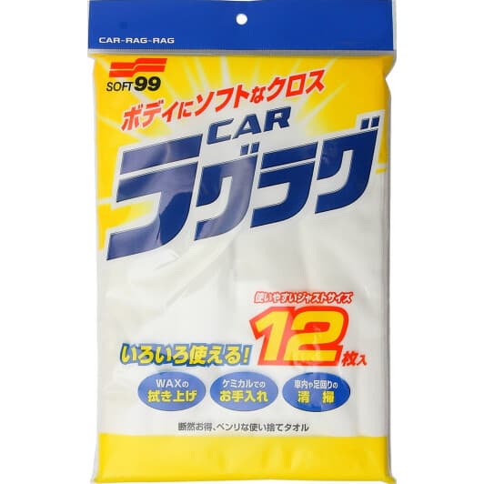 Набор салфеток SOFT99 New Car Rug 04020 из нетканого материала 12 шт