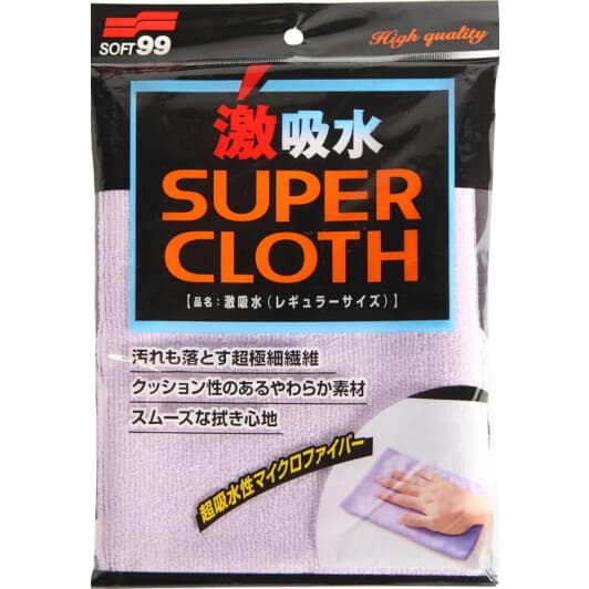 Серветка SOFT99 Microfibre Cleaning Cloths 04207 мікрофібра