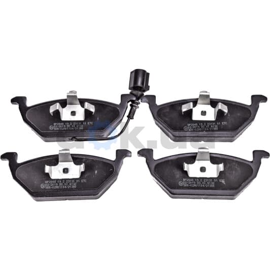 BP2848 Bremsi Тормозные колодки