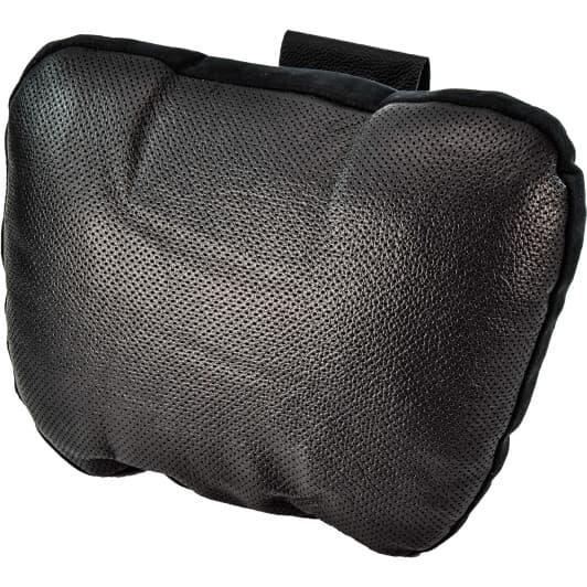 Подушка-подголовник Kerdis Premium черная без логотипа 4820198830076