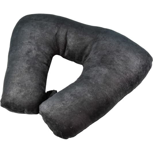 Подушка-підголовник Kerdis чорна без логотипа 4820198830120