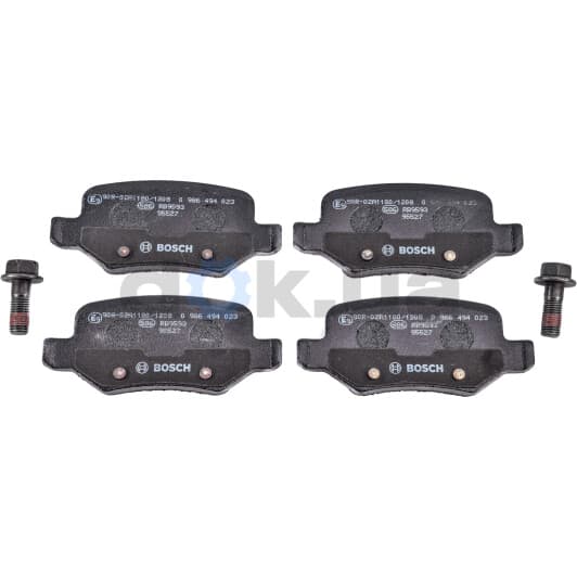 0 986 494 023 Bosch Тормозные колодки