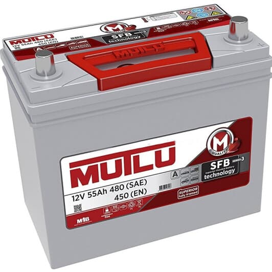 Аккумулятор Mutlu 6 CT-55-R S3 SMF65B24LS