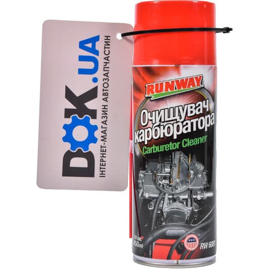 Очиститель карбюратора Runway Carburetor Cleaner RW6081 450 мл