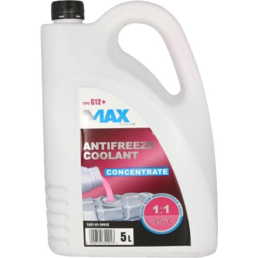 4Max G12+ рожевий 5 л концентрат антифризу