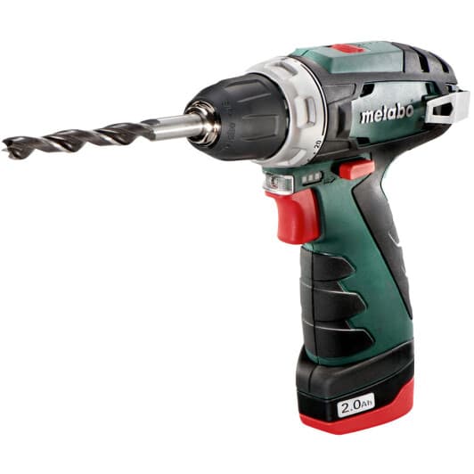Шуруповерт Metabo аккумуляторный PowerMaxx BS (2 аккумулятора + ЗУ + чехол)
