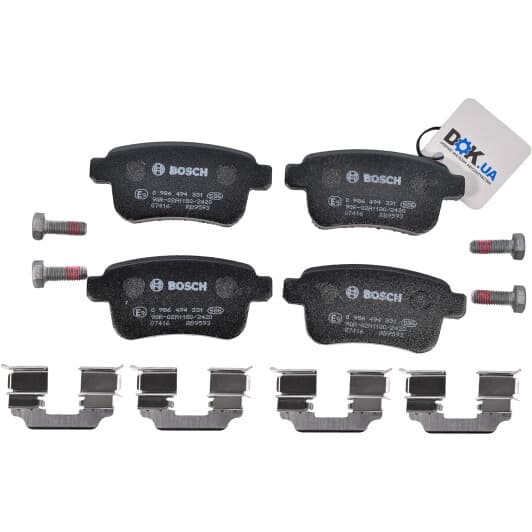 0 986 494 331 Bosch Тормозные колодки