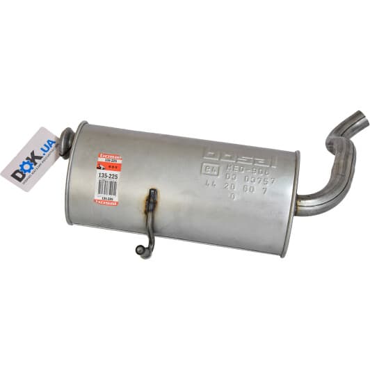 135-225 Bosal Глушитель выхлопных газов конечный