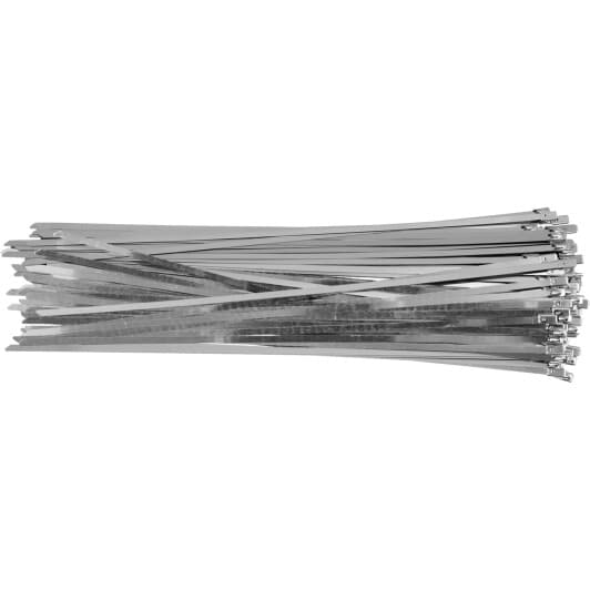 Хомут Yato YT-70570 с зажимным замком нержавеющая сталь (SS201) 100 шт